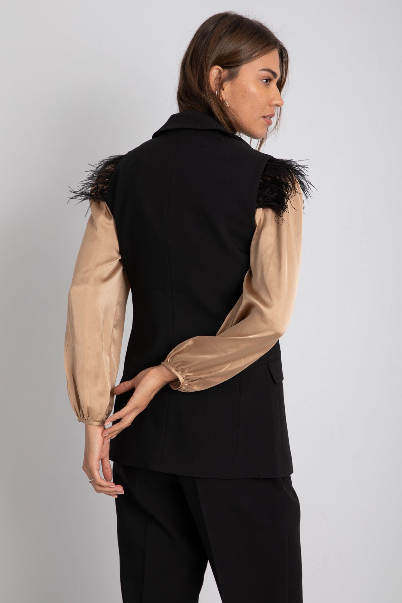 داليدرس فيست سادة رسمي نسائي أسود