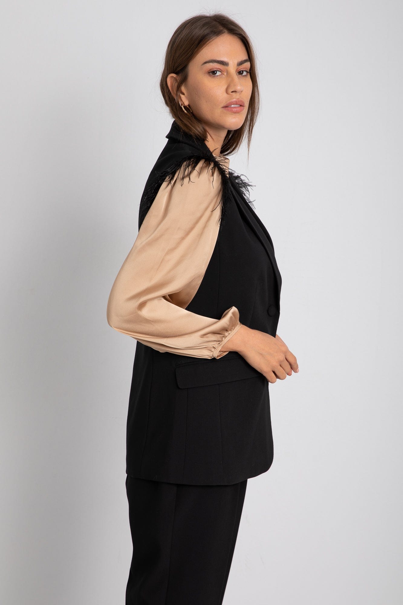 داليدرس فيست سادة رسمي نسائي أسود