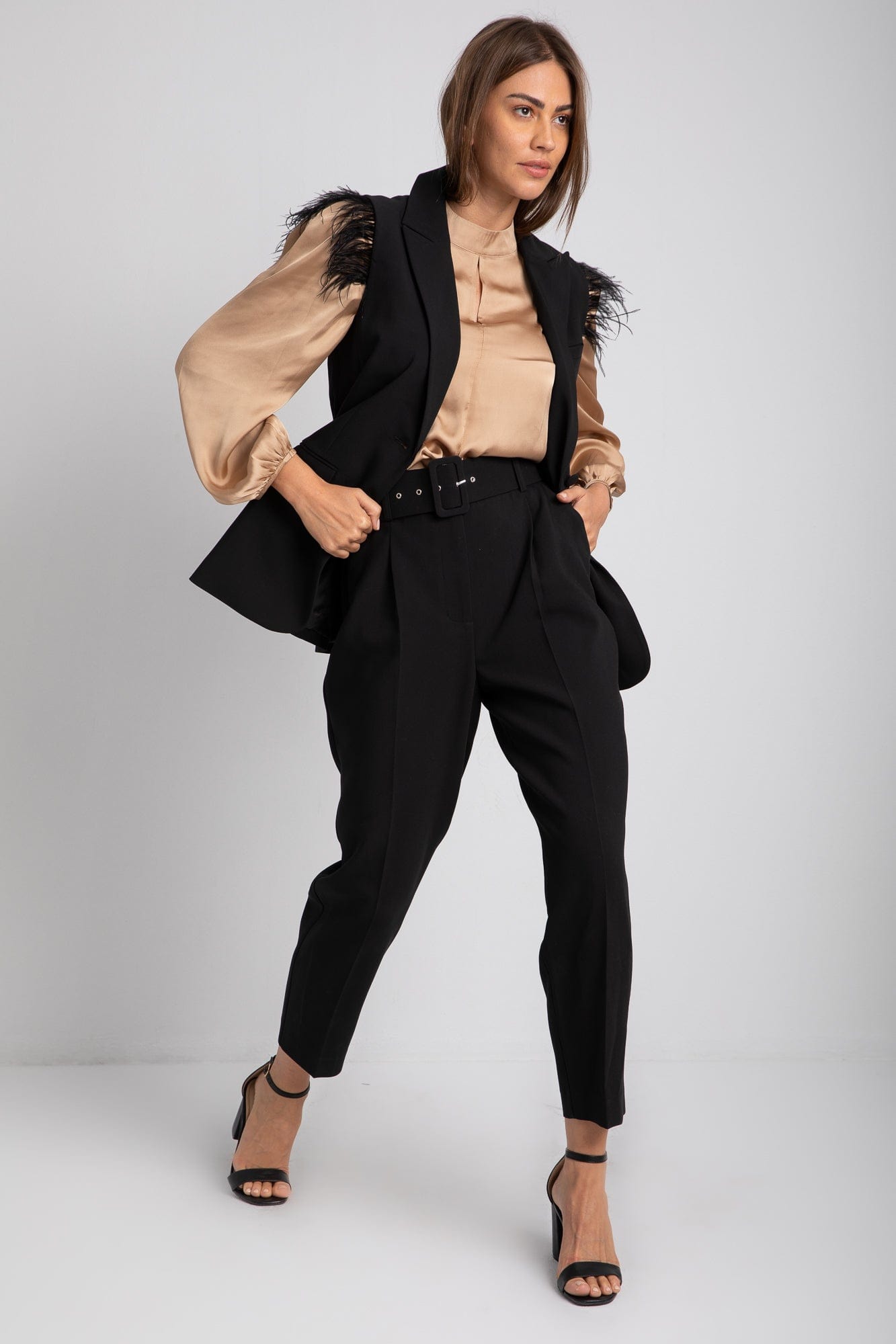 داليدرس فيست سادة رسمي نسائي أسود