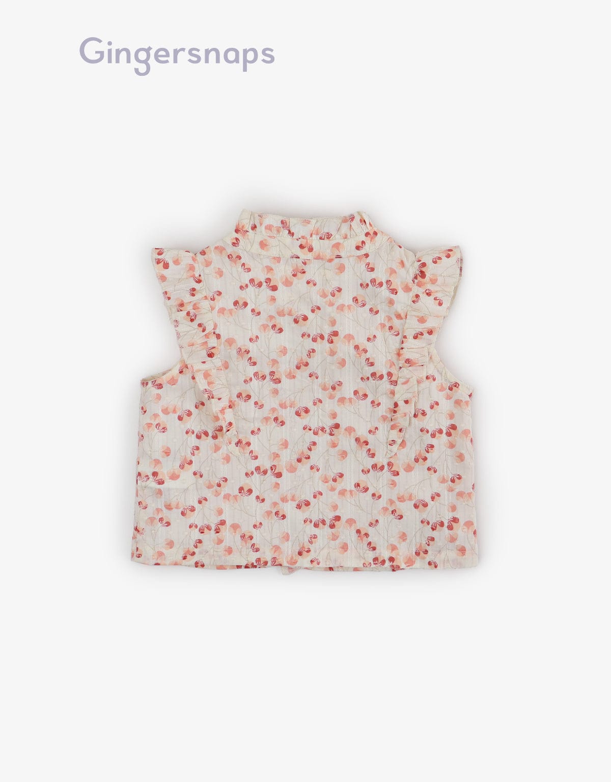 جينجرسنابس بلوزة كت منقوش كروب بناتي متعدد الألوان