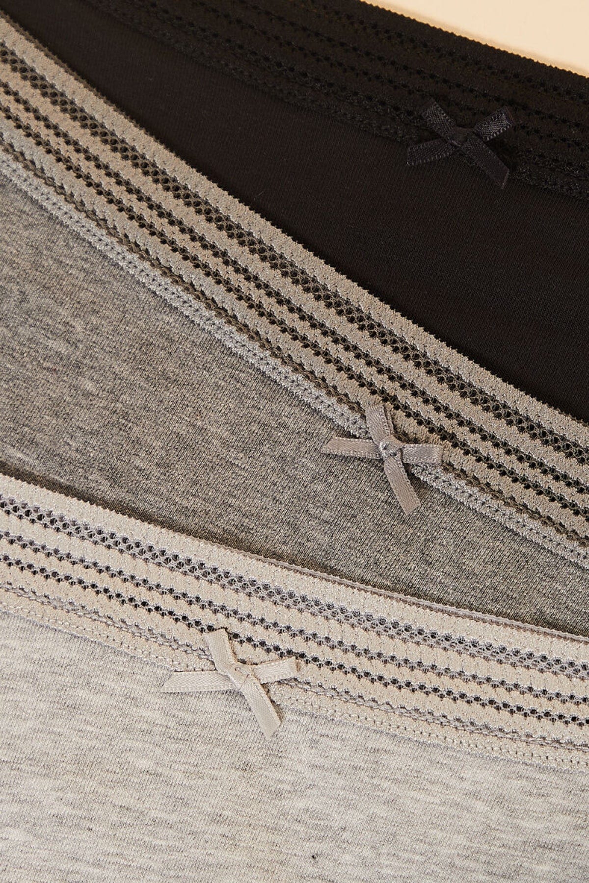 اتام طقم سراويل داخلية ألوان أساسية نسائي متعدد الألوان