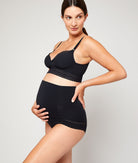 اتام سروال مشد نسائي داخلي لشد البطن للأمهات لون أسود أسود