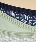 اتام سروال داخلي سبعه نسائي مشجر أزرق