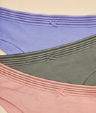 اتام سروال نسائي داخلي قماش سادة وردي