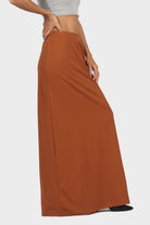 كيتشن تنورة طويلة هاي ويست سكيني على الجسم