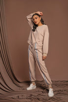 نتشي بلوزة أوفر سايز نسائية مفتوحة من الأمام