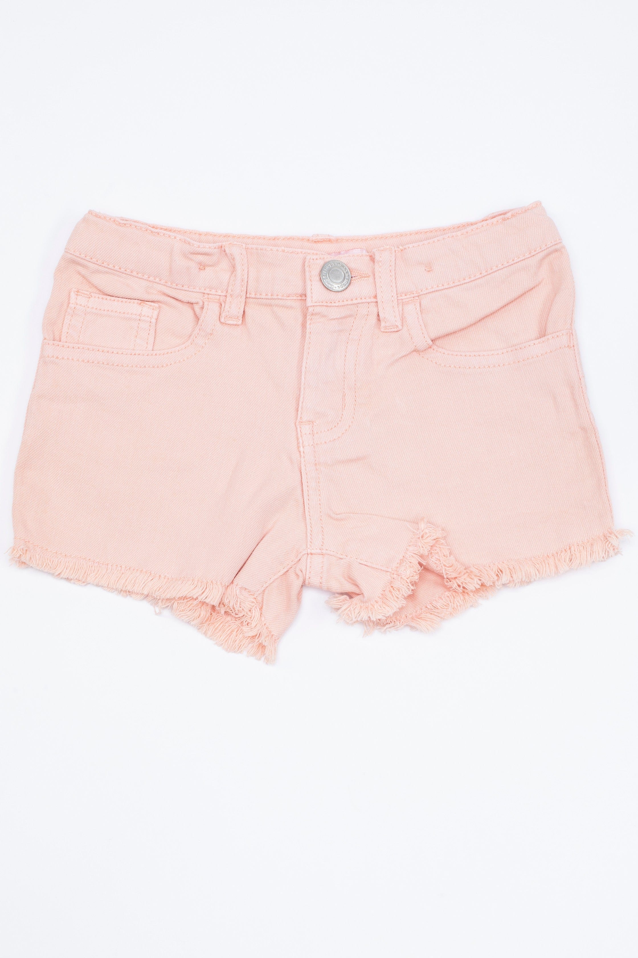 جينجرسنابس شورت بناتي جينز سادة خوخي ميلبا