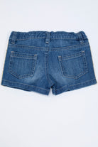 جينجرسنابس شورت بناتي جينز قشر سمك من الجانبين دينم أزرق غامق