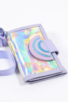 جينجرسنابس حقيبة بناتي وردي منقوشة بنفسجي