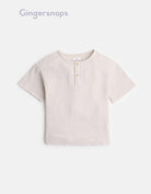 جينجرسنابس قميص نص كم أولادي بكسرات بيج