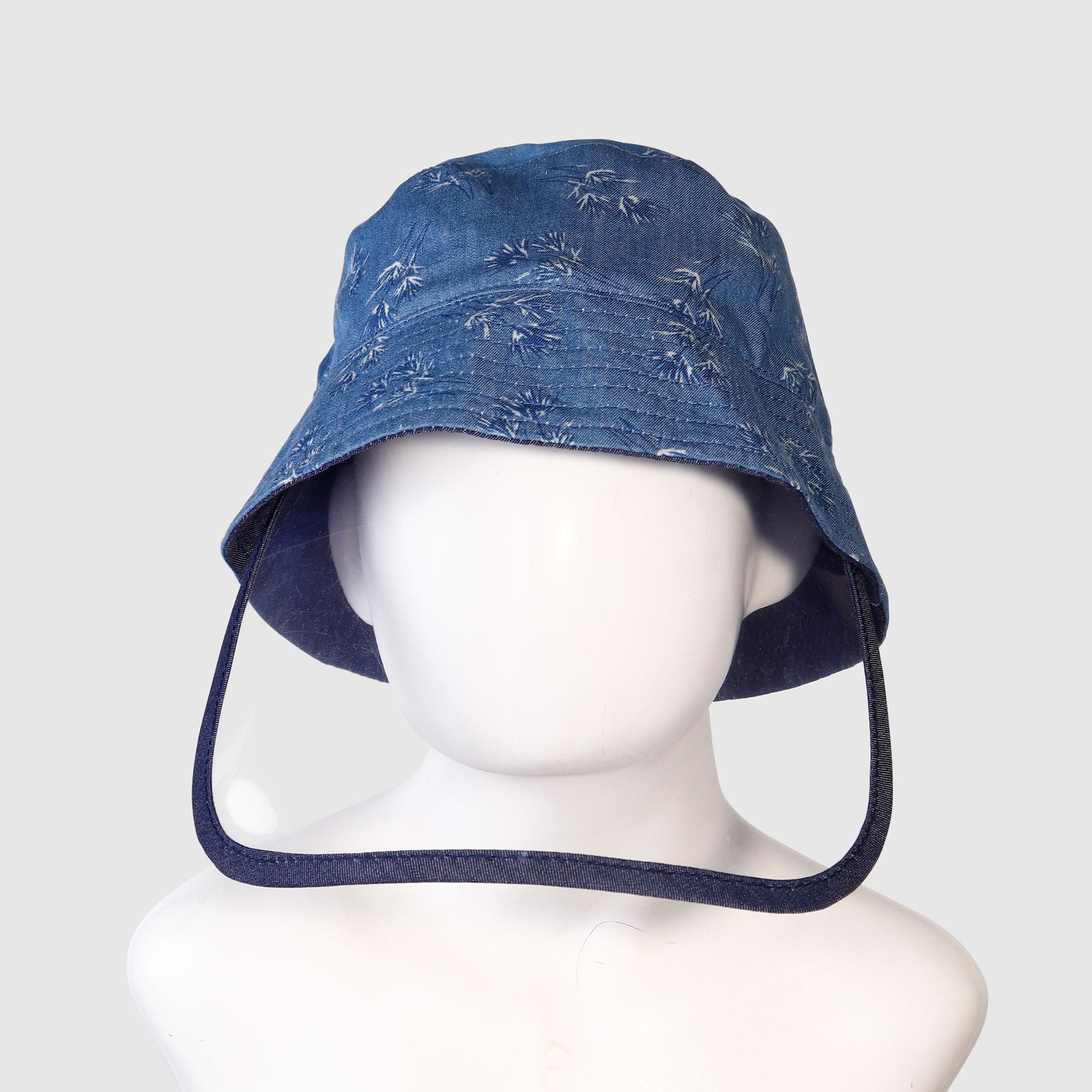جينجرسنابس قبعة مشجرة جينز ولادي ازرق