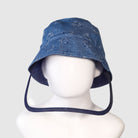 جينجرسنابس قبعة مشجرة جينز ولادي ازرق