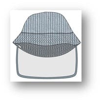 جينجرسنابس قبعة ولادي منقوشة متعدد الألوان