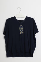 ديامانتين بلوزة واسعة بناتي