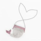 جينجرسنابس حقيبة بناتي على شكل سمكة كروس أبيض/وردي