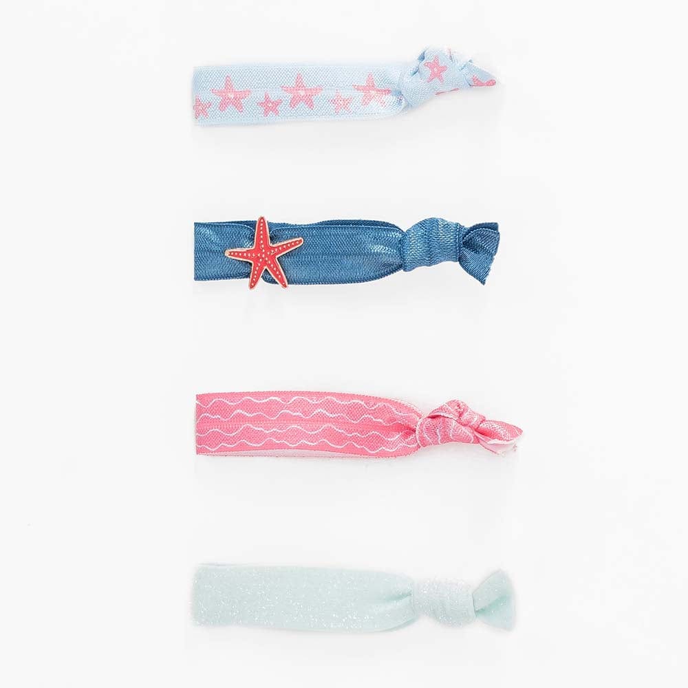 جينجرسنابس ربطة شعر لامعة ومزينة للشعر بناتي متعدد الألوان