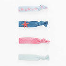 جينجرسنابس ربطة شعر لامعة ومزينة للشعر بناتي متعدد الألوان