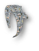 جينجرسنابس طوق عريض بفيونكة للشعر بناتي متعدد الألوان