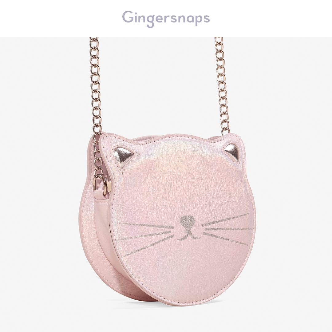 جينجرسنابس حقيبة دائرية بناتي وردي