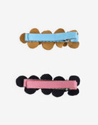 جينجرسنابس طوق توكة وبنس لامعة بناتي متعدد الألوان