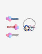 جينجرسنابس طقم توك لامعة بناتي متعدد الألوان