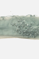 جينجرسنابس ربطة شعر تل مطرزة بناتي أزرق