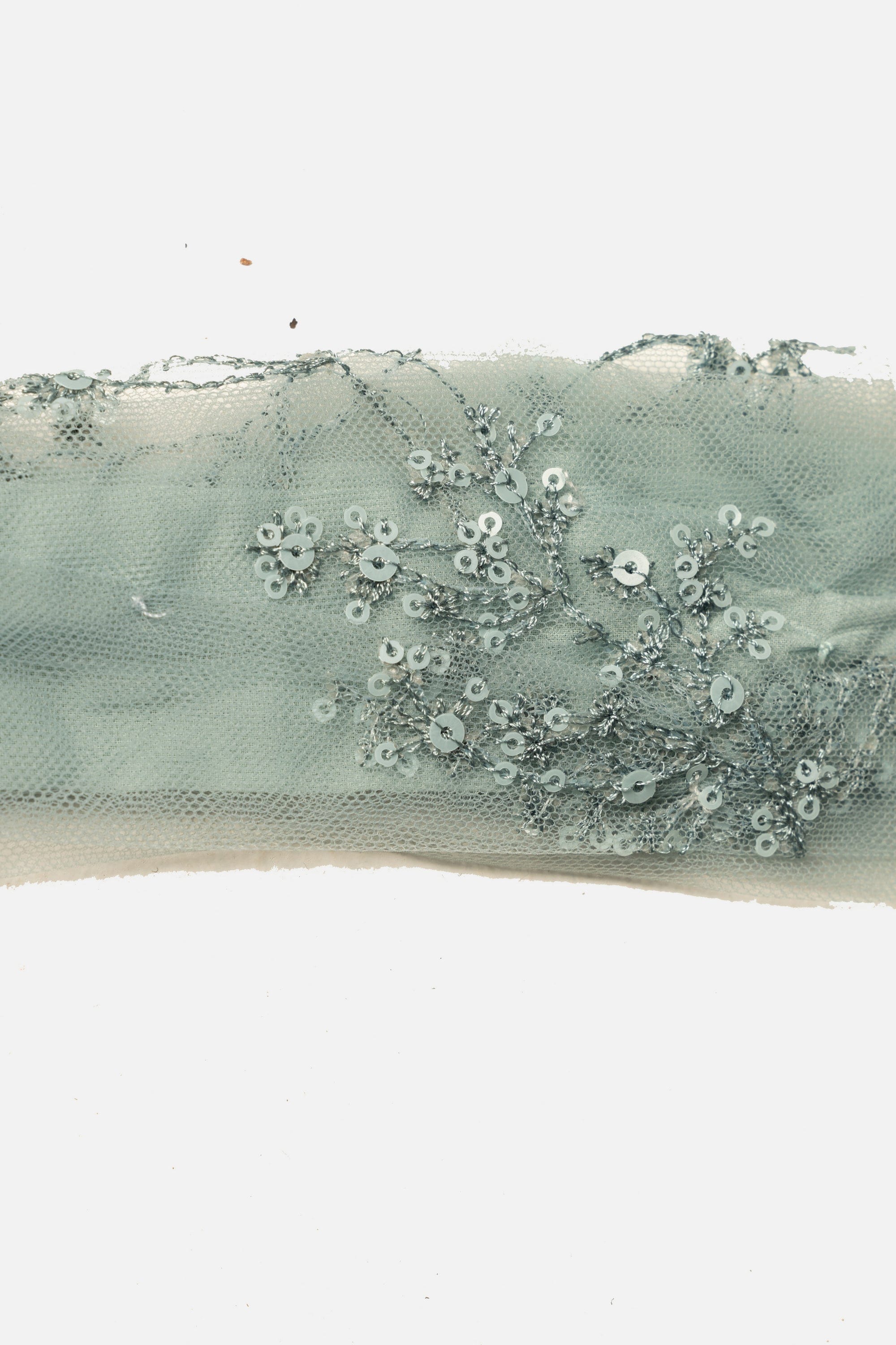 جينجرسنابس ربطة شعر تل مطرزة بناتي أزرق