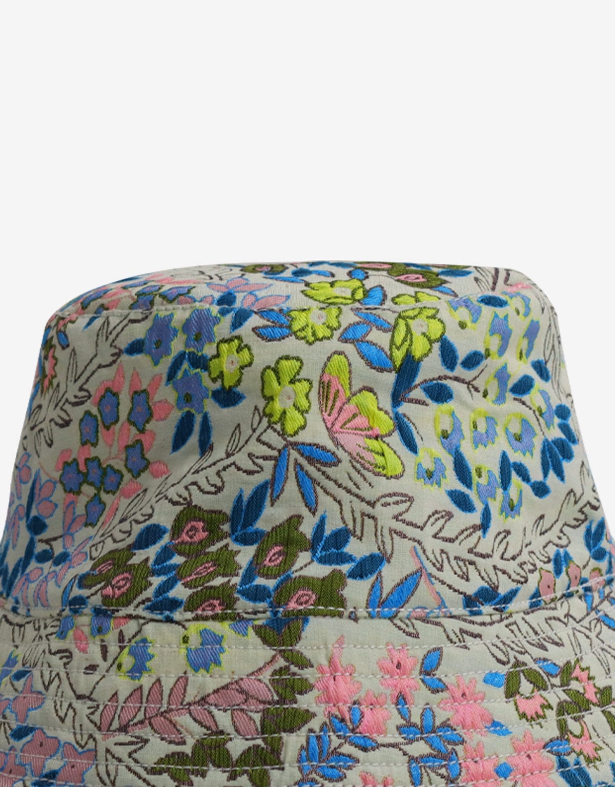 جينجرسنابس قبعة صياد بناتي موردة متعدد الألوان