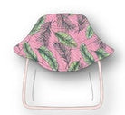 جينجرسنابس قبعة بناتي بنقشة أوراق الشجر متعدد الألوان