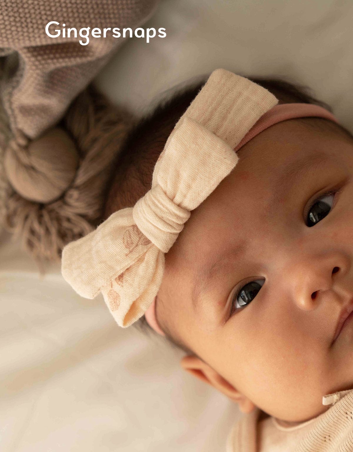 جينجرسنابس بندانة رفيعة فيونكة بناتي متعدد الألوان