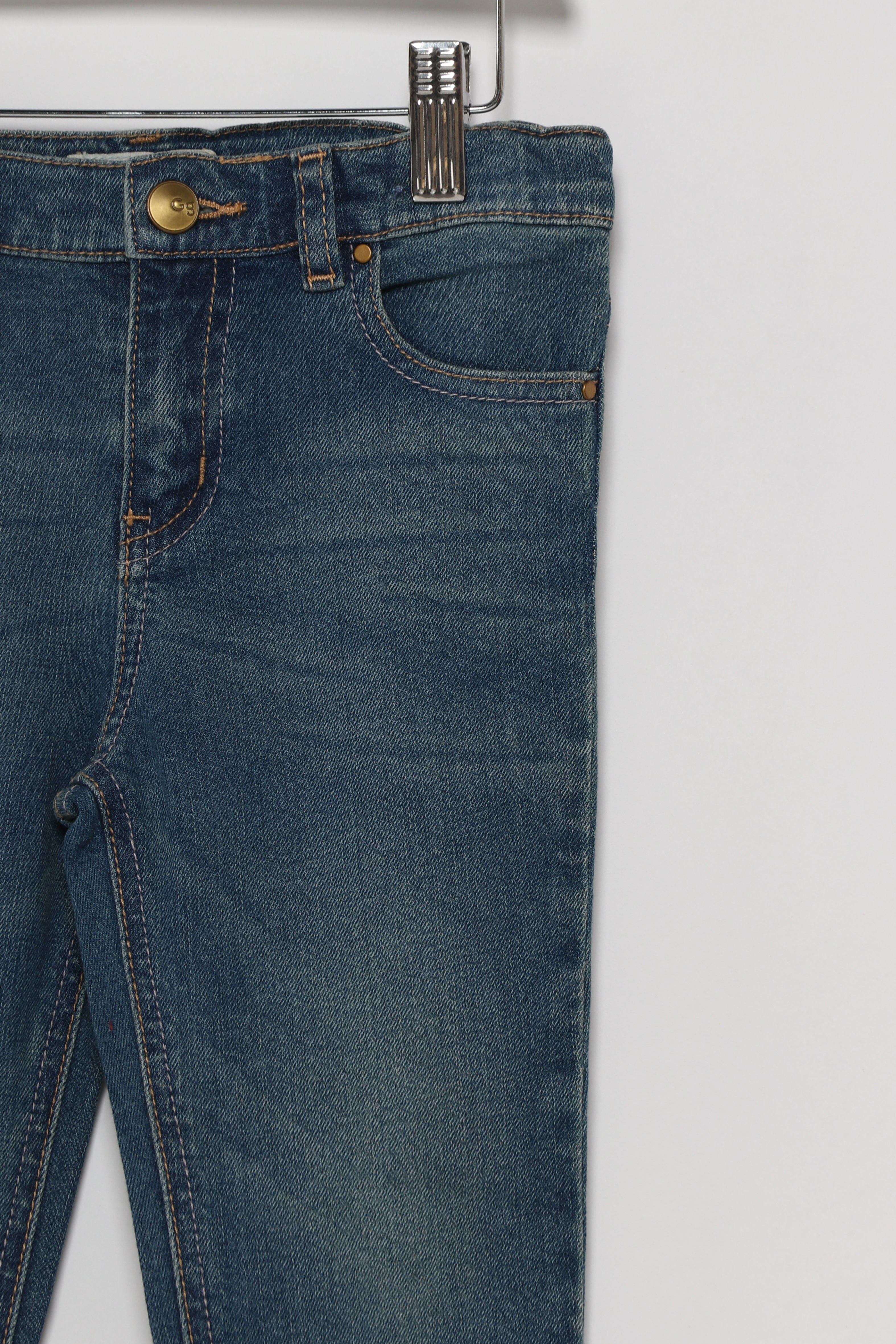 جينجرسنابس بنطلون ولادي جينز غامق بجيوب جانبية أزرق