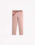 جينجرسنابس بنطلون ولادي سادة بجيوب جانبية وردي