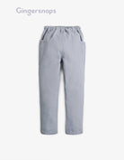 جينجرسنابس بنطلون ولادي سادة بجيوب واسعة أزرق