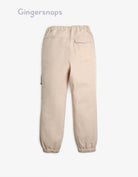 جينجرسنابس بنطلون كارجو أولادي بجيوب أمامية بيج