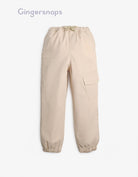 جينجرسنابس بنطلون كارجو أولادي بجيوب أمامية بيج