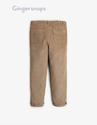جينجرسنابس بنطلون أطفال أولادي مضلع - بني