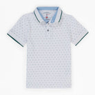 جينجرسنابس تيشيرت ولادي بولو منقط نص كم أوف وايت فاتح