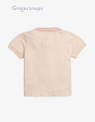 جينجرسنابس تيشيرت بولو سادة نص كم بأسورة مطاطية ولادي بيج