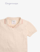 جينجرسنابس تيشيرت بولو سادة نص كم بأسورة مطاطية ولادي بيج