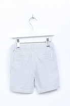 جينجرسنابس شورت أولادي خروج مخطط بجيوب أمامية رمادي