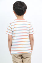 جينجرسنابس تي شيرت ولادي نص كم متعدد الألوان