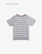 جينجرسنابس تي شيرت ولادي بخطوط رفيعة متعدد الألوان