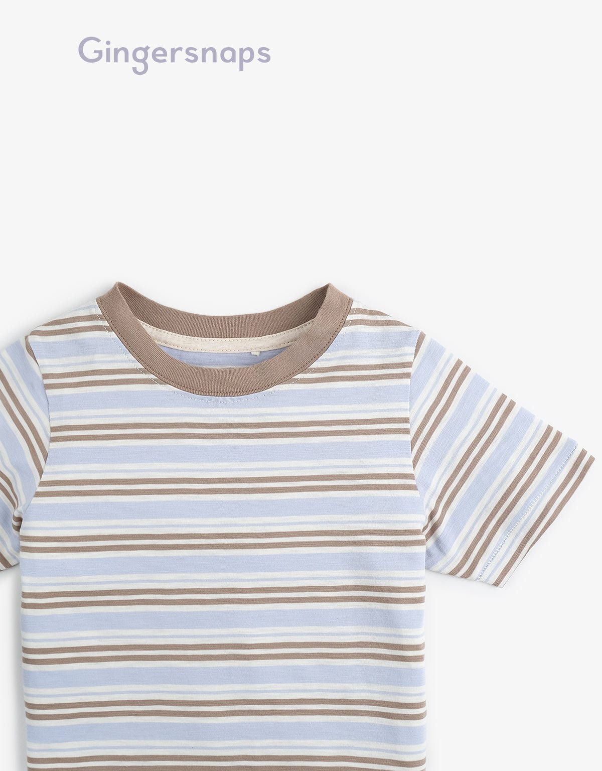 جينجرسنابس تي شيرت ولادي بخطوط رفيعة متعدد الألوان
