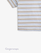 جينجرسنابس تي شيرت ولادي بخطوط رفيعة متعدد الألوان