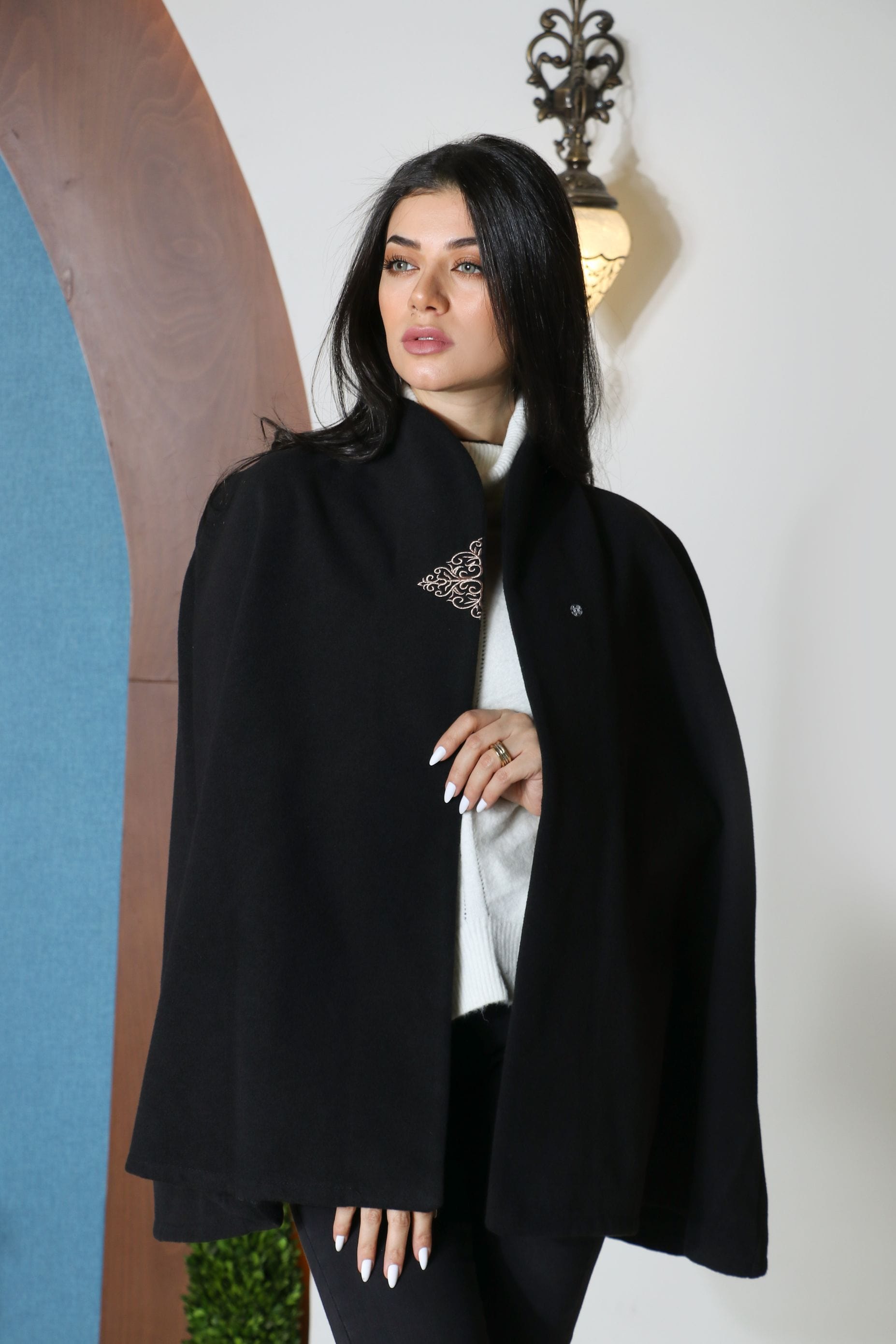 ديامانتين كارديجان نسائي بنقشة مقفول