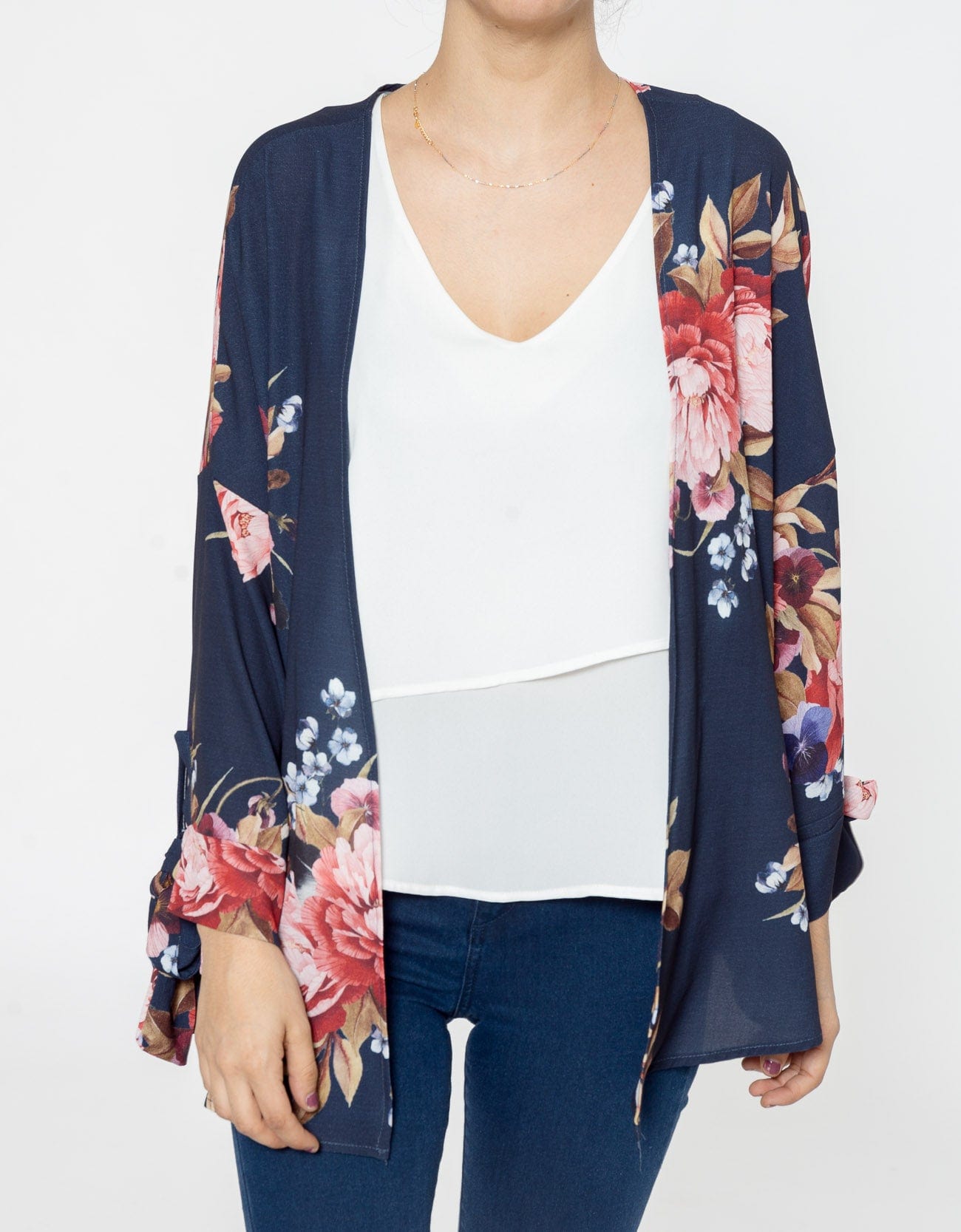 شانا جاكيت مشجر مفتوح نسائي