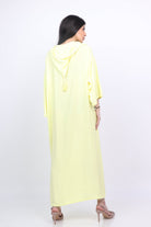 ديامانتين عباية سادة واسعة أكمام طويلة واسعة