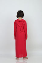 ديامانتين عباية بنات خليجي مطرزة كم طويل