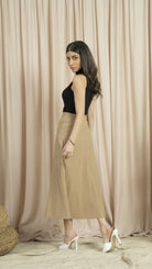 نتشي بلوزة نسائية صيفية بدون أكمام بنص رقبة