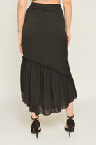 نتشي تنورة ميدي سهرة جاكار مكشكشة من الجانبين